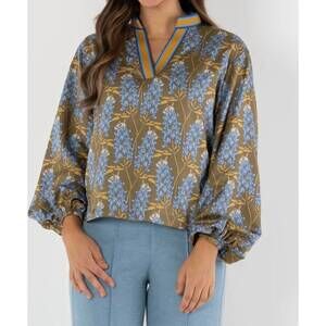 NEW EMILY MCCARTHY lolli top in bluebonnet